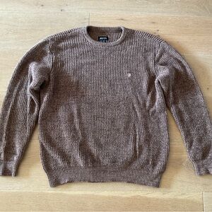 Brixton Women’s Brown Cotton Sweater Size M